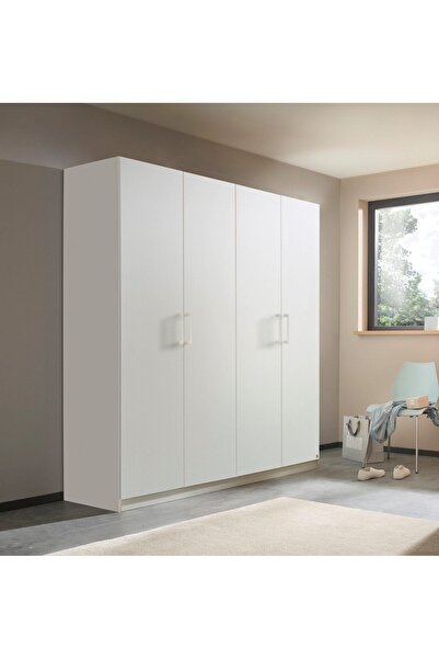 Tdesigno Almina Giyinme Dolabı - Çok Amaçlı Dolap - Gardırop 180 Cm-4 Kapaklı