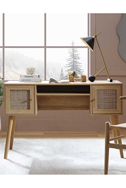 Onouqo Frances İskandinav Ofis Çalışma Masası , Bilgisayar Masası , 2 Kapaklı...