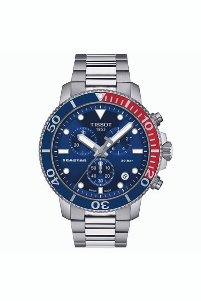 TISSOT T120.417.11.041.03 Seastar 1000 Chronograph Men's Wristwatch