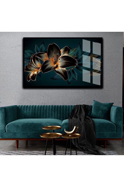 Harika bir ev HARİKABİREV | TABLURĂ FLORALĂ TURCOAZ-ARĂSTĂNĂ, CEA MAI Aprecia...