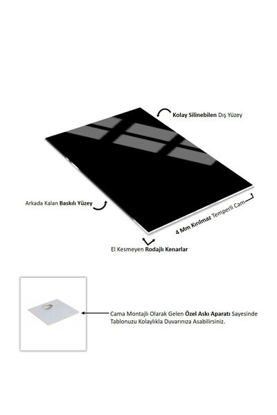 Harikabirev HARİKABİREV|ZÜMRÜT YEŞİL RENK SOYUT-TÜY KOMBİNİ |ÇERÇEVELİ CAM TABLO 2Lİ DİKEY