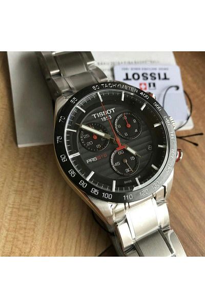 TISSOT Prs 516 Chronograph T100.417.11.051.01 Men's Wristwatch