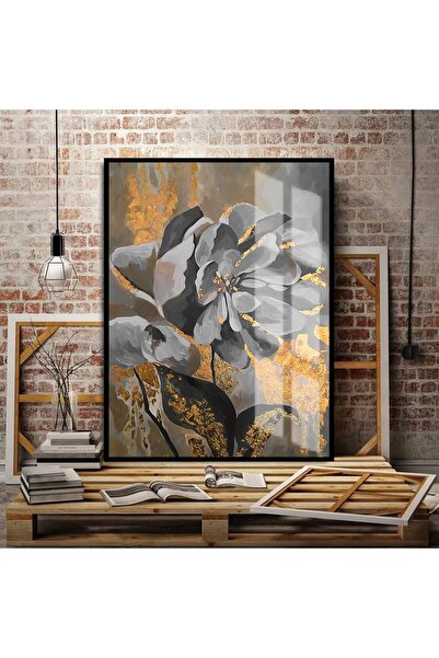 Harika bir ev HARİKABİREV | TABLURĂ FLOREALĂ ELEGANTĂ AURIU-GRATIU, DE Colecț...