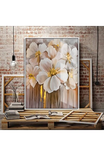 Harika bir ev HARİKABİREV | TABLOA FLOREALĂ IUBITĂ AUR-GRĂDĂ 07 | TABLA DE ST...