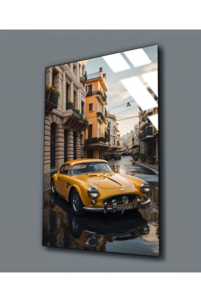 Harikabirev HARİKABİREV | STICLA INERABLE (TEMPERATA) TABLA GALBENĂ PENTRU AU...