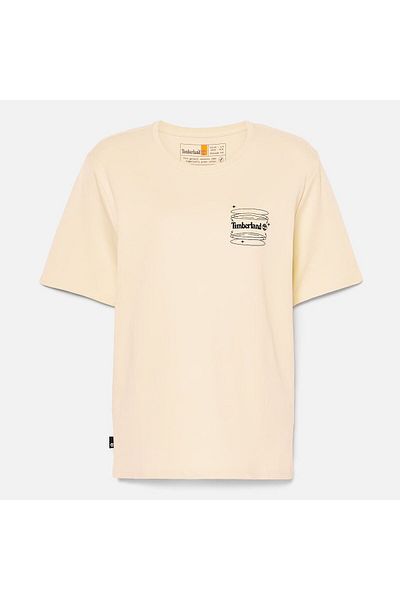 Timberland Timberfresh ™   Beige Back Graphic Women's T-Shirt