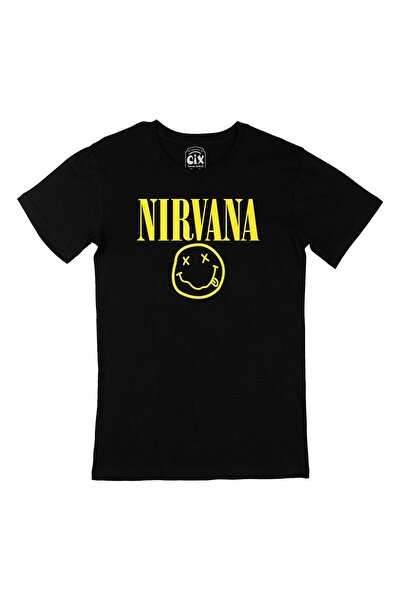 Cix Tricou negru Nirvana