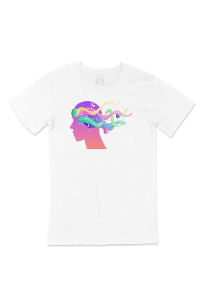 Cix Tricou Mindfulness Colorful Thoughts