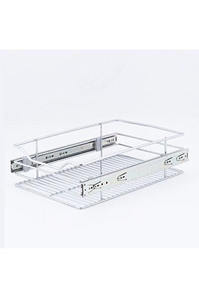 Azra Mutfak Teleskopik Raylı Lüks Çekmece, Metal Kiler Sepeti 85 Cm Genişlik