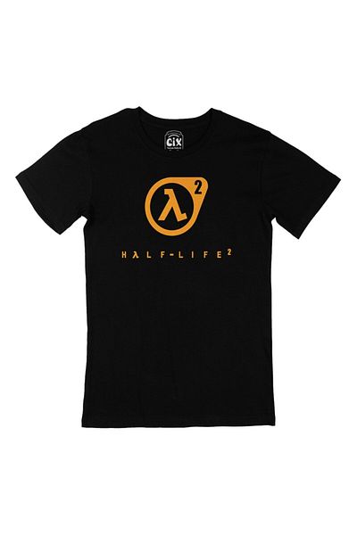 Cix Μαύρο T-Shirt Half Life 2