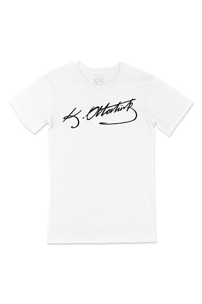 Cix Μπλουζάκι Unisex με υπογραφή Ataturk