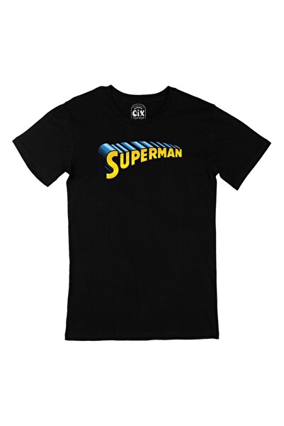 Cix Superman Black T-Shirt
