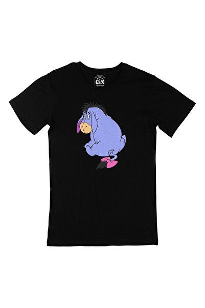 Cix Tricou negru Shy Donkey