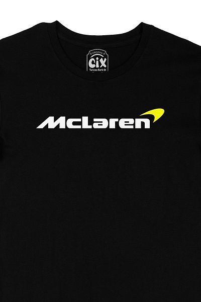 Cix Tricou negru cu sigla F1 Mc Laren