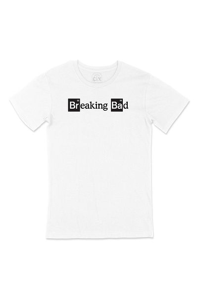 Cix Tricou negru cu logo Breaking Bad