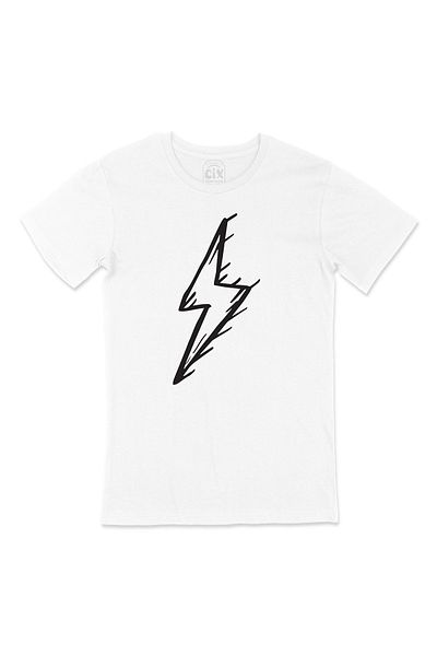 Cix Tricou unisex cu logo Lightning