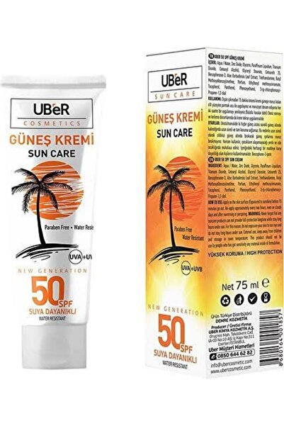 Uber 50 Faktör Güneş Kremi 1 Adet
