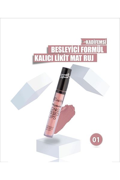 Cecile Allday Matte Long Kıss.lips Lk01