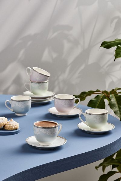 Karaca Vera Set of 6 Coffee Cups 90 ml