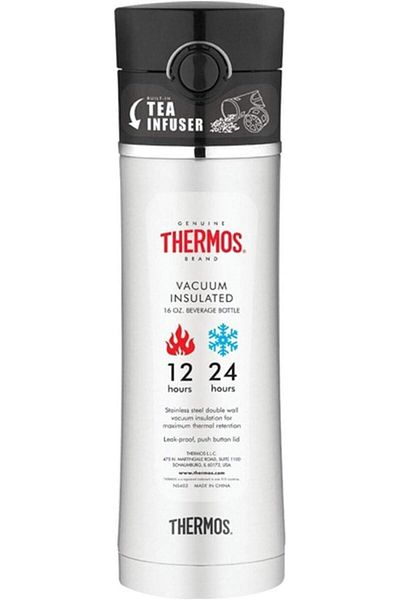 Thermos Ns-403Bk 470 ml Thermos Mug with Brewing Apparatus