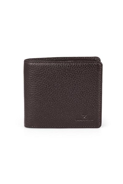 Daniel Klein Dkl0845-3 Men's Brown Wallet & Card Holder Made of Real Leather