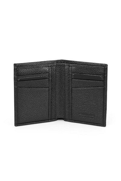 Daniel Klein Dkl1353-1 Men's Black Wallet & Card Holder Made of Real Leather