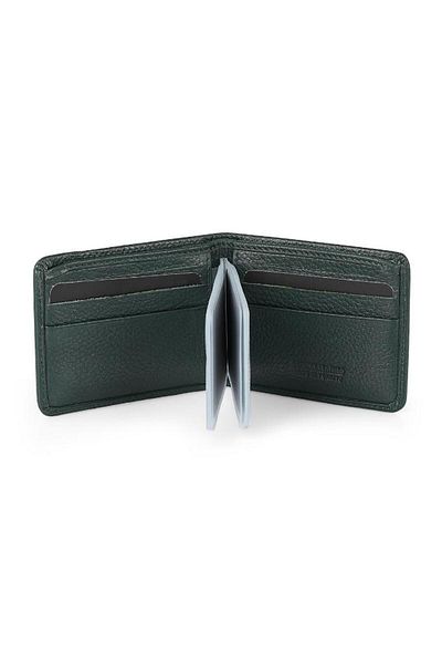 Daniel Klein Dkl0794-4 Men's Green Wallet & Card Holder Made of Real Leather