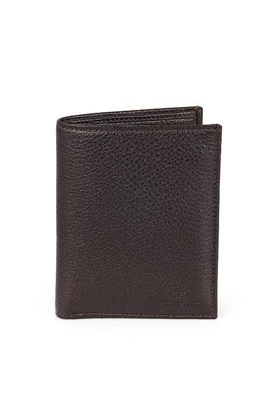 Daniel Klein Dkl1344-3 Men's Brown Wallet & Card Holder Made of Real Leather
