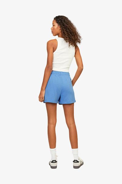 JJXX Pantaloni scurți casual albaștri Jxalfa pentru femei 12231608 -SilverLakeBlue