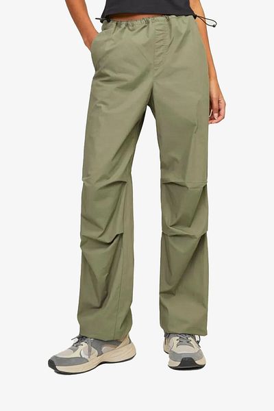 JJXX Pantaloni kaki pentru femei Jxzeyleen 12248961 -Aloe