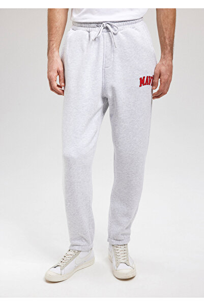 Mavi Γκρι φούτερ με τυπωμένο λογότυπο0010207-82498