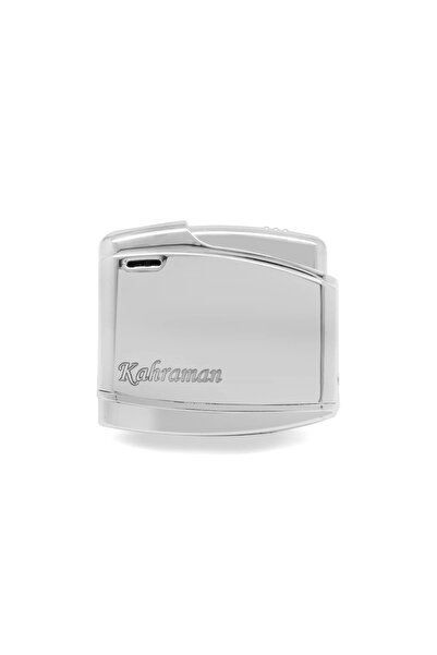 Genel Markalar Happymodds Kişiye Özel Isim Yazılı Mat Gümüş Renk Ibola Model Manyetorlu Çakmak