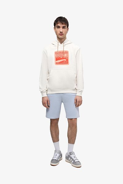 Napapijri B-Boyd H Men's White Sweatshirt Np0A4Hp2N1A1