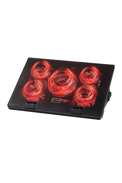 Revenge S500B 5 Fan Laptop Cooler Adjustable Notebook Computer Laptop Stand with Led Light