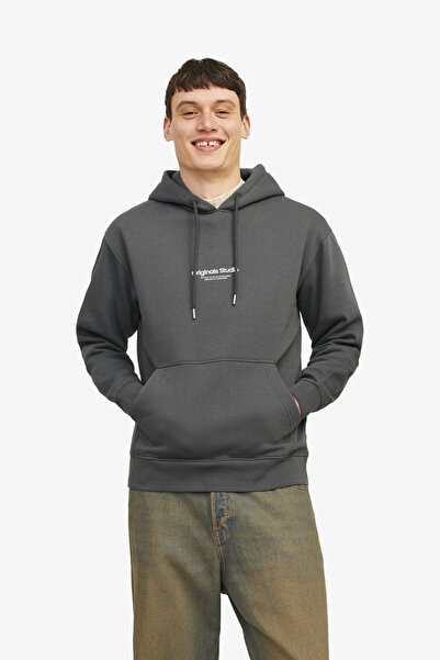 Jack & Jones Jorvesterbro muška siva majica 12241687-ırongate