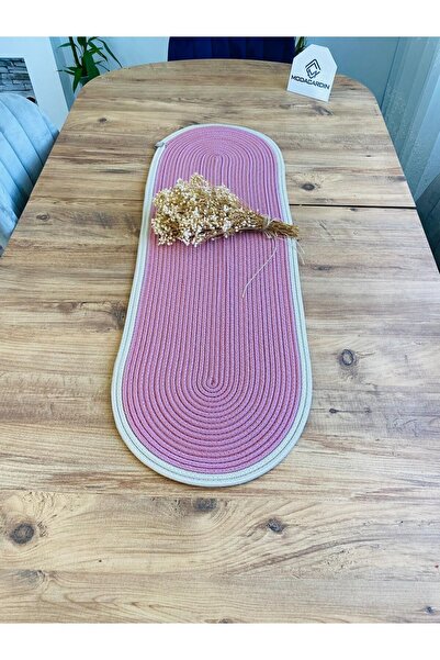 JÜTEX HOME Față de masă decorativă din iută și răchită în stil boem - Runner ...