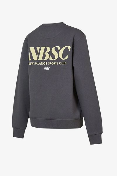 New Balance Hanorac antracit pentru femei Lifestyle WNC3416-ANT