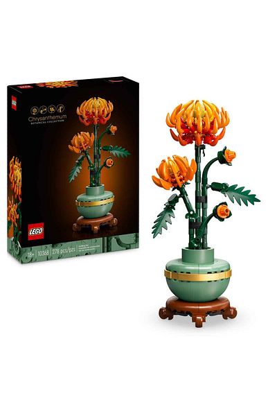 LEGO Ysfx Icons Chrysanthemum Decorative Flower Making Set 10368 Life Sell 721051