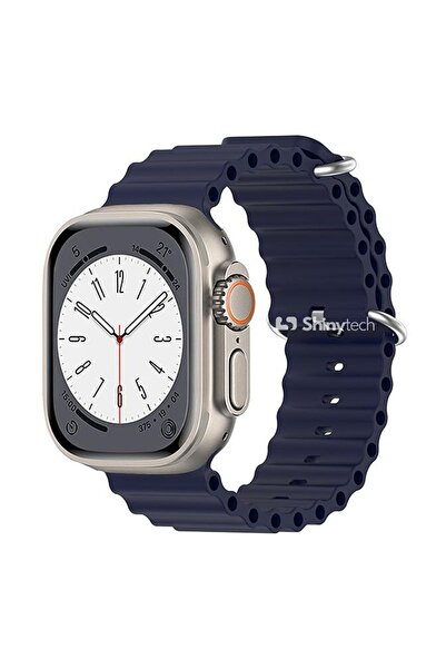 Shinytech Apple Watch Ocean Kordon Se/3/4/5/6/7/8/9 38,40,41mm W10 42mm Derin...