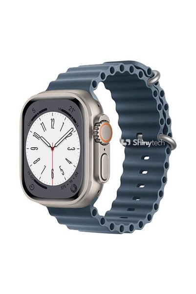 Shinytech Apple Watch Ocean Kordon Se/3/4/5/6/7/8/9 38,40,41mm W10 42mm Lavan...