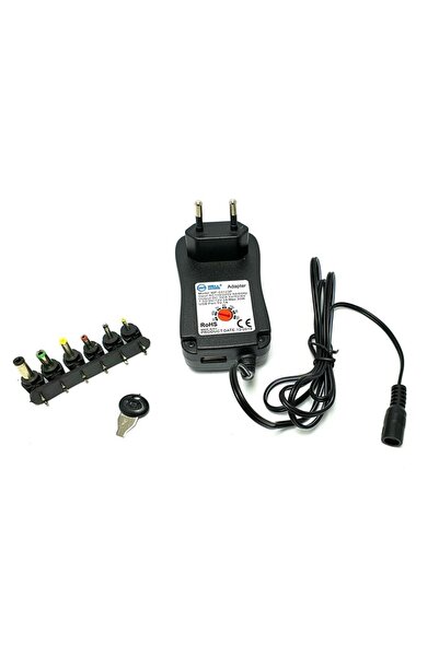 electroon Wellpower 3-12v 2amper Ayarlanabilir Adaptör Usb Çıkışlı