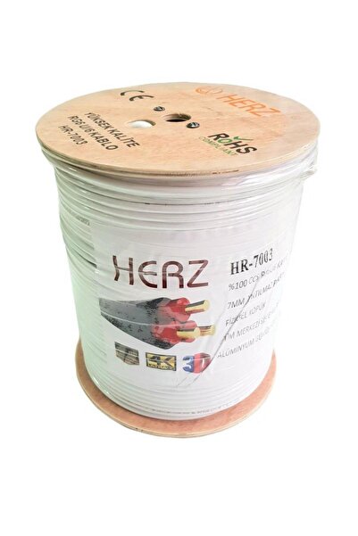 Herz Hr-7003 Rg6u6 Anten Kablosu 80tel 300metre