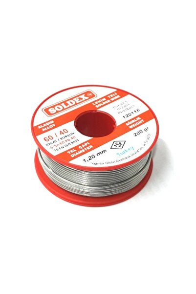 Soldex 200gr 1,2mm 60/40 Lehim Teli