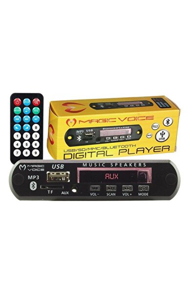 MagicVoice Usb-122 Usb-sd-mmc-bluetooth Aux Çevirici Kumandalı