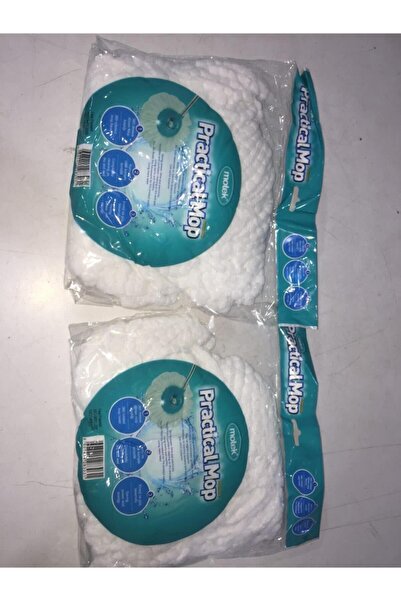 Motek 2 Tane Pratik Mop Mikrofiber Yedeği