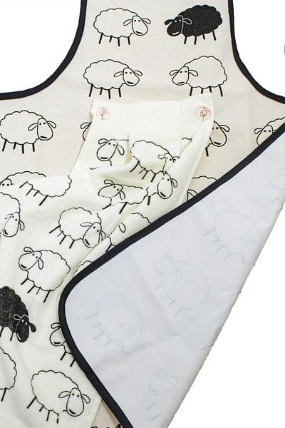 LADYNİL Kitchen Apron And Kitchen Towel Set Waterproof