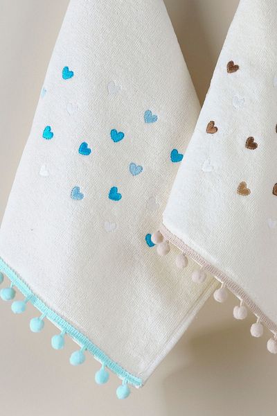 LADYNİL Set de 3 prosoape de bucatarie si baie 30x50 100% bumbac