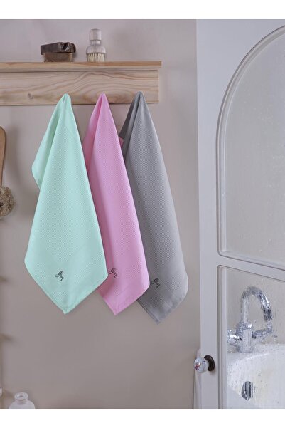 LADYNİL 3-Piece Microfiber Magic Glass and Mirror Cleaning Cloth 40*60