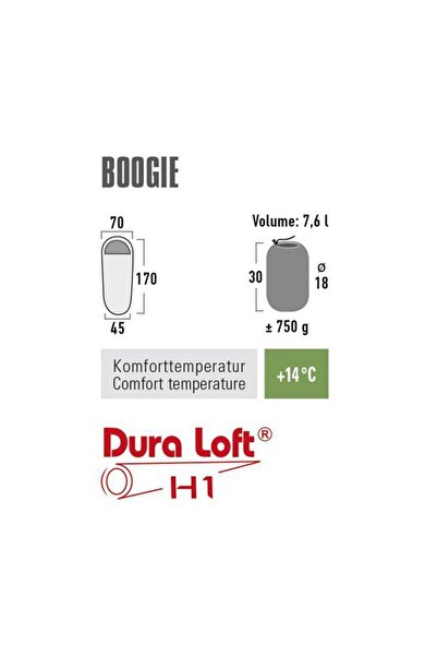 High Peak Boogie Çift Fermuarlı Çocuk Uyku Tulumu