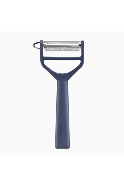 Opinel T-Duo Polymer Handle Fruit-Vegetable Peeler Navy Blue
